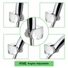 PIH Wall Mounted Bracket for Handheld shower head, Adjustable Holder