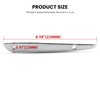 Front Windshield Side Trim for Road Glide, Split Chrome Windscreen