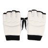 1 Pair Taekwondo Gloves Breathable Elastic Half Finger Kickboxing Boxing