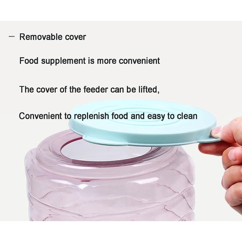 1.8L Pet Feeder Exercise Intelligence Dog Cat Automatic Press Feeder