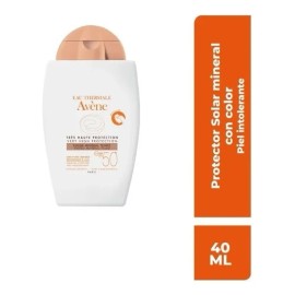 Avène Protector Solar Fluido Mineral Con Color Fps50+ 40ml