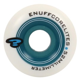Enuff Corelites 52mm White/Blue Skateboard Wheels
