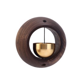 Shop Owner Bell for Opening Doors, Magnetic Door Chime, Simple Wooden Doorbell, Entrance Door Chime Decoration for Business, Home, Office, Cafe, Front Door, Refrigerator, Unique Gift