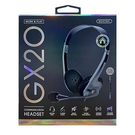 Sentry HPXGX20 Gaming Headset with Boom Microphone