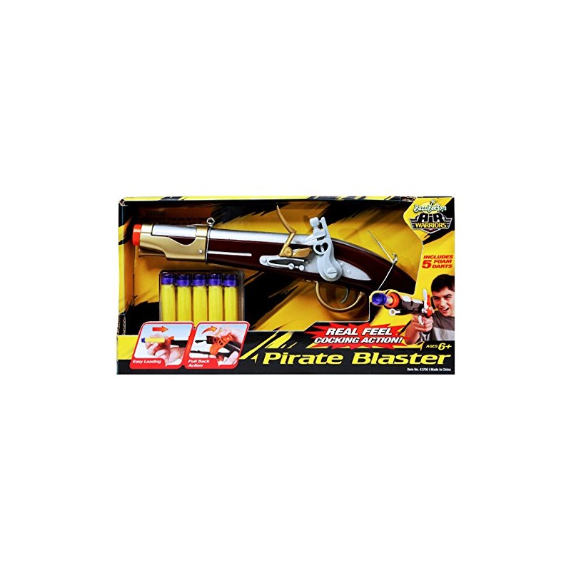 BuzzBee Pirate Flintlock Foam Dart Blaster