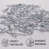 SKIR'CO (50 pcs) Countersunk Aluminium Blind Rivets 4.8 x 8
