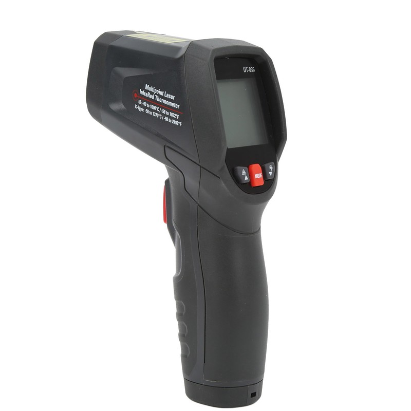 DT‑836 Ring Infrared Thermometer Industrial Laser Temperature Meter for Security
