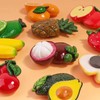 Fruit Shaped Fridge Magnet, 10pcs/set Cute Cartoon Fruit Design Magnet,