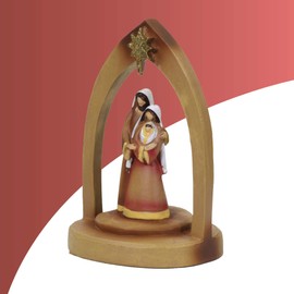 Holy Family Under Arch Nativity - Nativity Sets for Christmas Indoor - Manger Scene Christmas Decorations - Christmas Nativity Set - Baby Jesus Nativity - Holy Family Nativity Scene