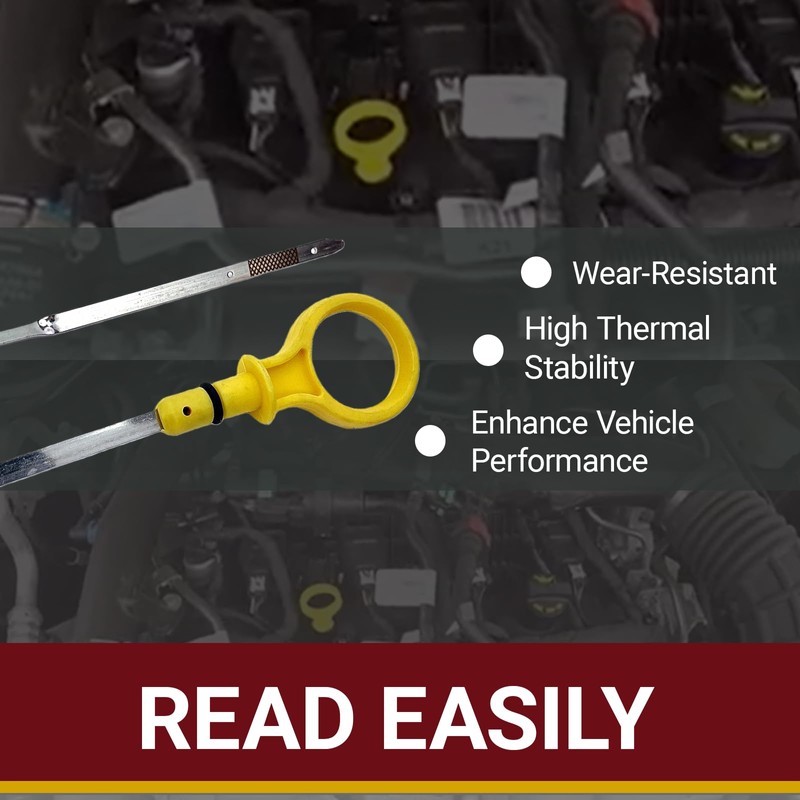 CJ5Z-6750-A Engine Oil Dipstick Compatible with Ford Edge Escape Explorer