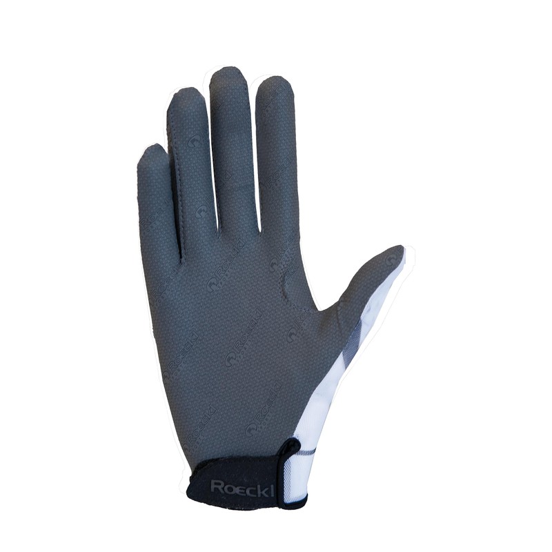 Roeckl Sports equestrian gloves LAILA, ladies summer riding glove, white