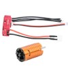 1410 Brushless Motor 18A Red ESC Set RC Car Replacement