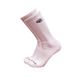 Dan Post Cowboy Certified Men's All Around Crew Mid Calf Socks,White,7 US