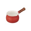 CBJAPAN 4573306865513 Milk Pan, 5.1 inches (13 cm), Red, Induction