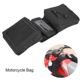 Keenso Motorcycle Tank Saddlebag, Universal Snowmobiles Storage Pack ATV Fender Bag ride other riding other riding other