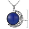 FM FM42 Temperature Sensing Color Changing Rotatable Double-sided Moon Pendant