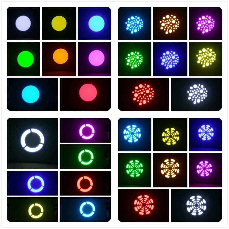 Stage Lights Moving Head Light 8 Gobos 8 Colors 11