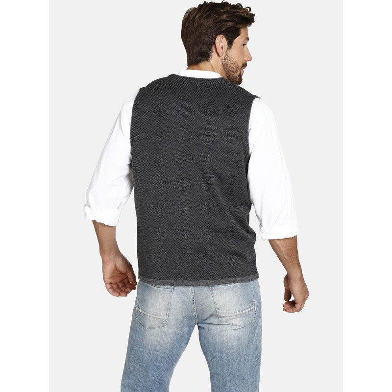 Jan Vanderstorm Tane Men's Knitted Vest - vest