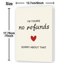 SurTikCard Happy Anniversary Card & Gifts for Men, Women, Wife, Husband, Him, Her, Boyfriend, Girlfriend, Couple | Valentine Day Gifts & Card | Wedding