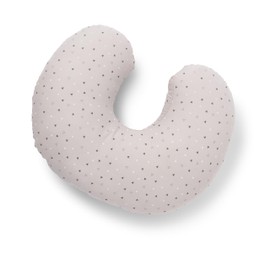 Medline Nursing Pillow, Breastfeeding Support Cushion, 18” x 23”, Soft Removable Washable Pillow Cover, for Breast and Bottle Feeding Babies, Firm Fiber Fill, Extra Comfort for Mom, Dad and Baby