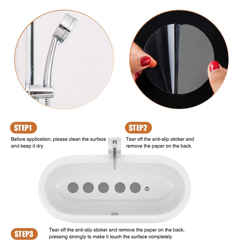 Secopad Original Bathtub Non-Slip Stickers for Tub & Shower Floor,