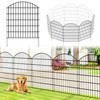 Thealyn Metal Garden Fence 32 inch H x 28 inch
