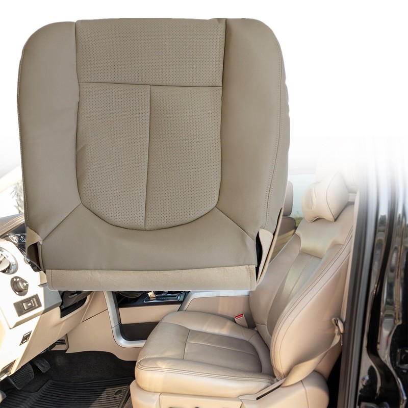 Priprilod Seat Cover Replacement Fit for Ford F150 Lariat 2009-2014