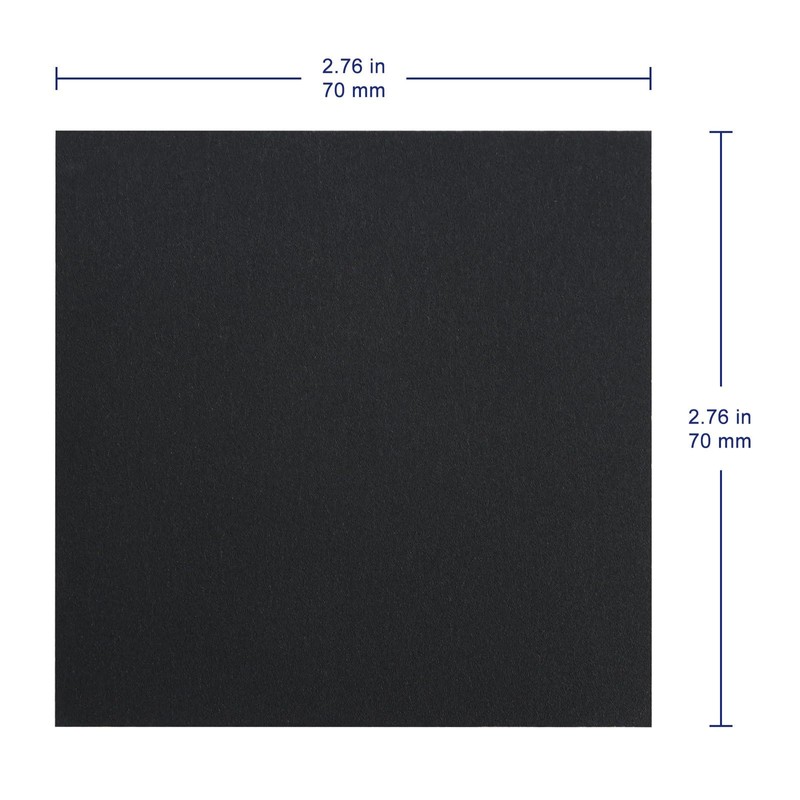 Labasics Metallographic Sandpaper Set, Laboratory Metal Electrode Sandpaper, 9 Sheets