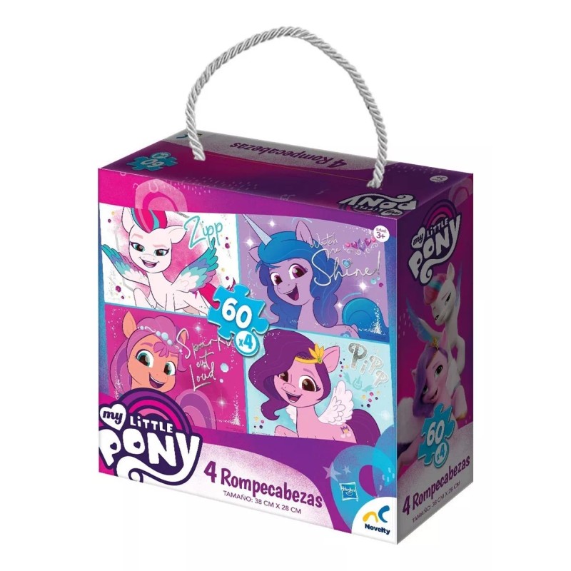 Novelty Rompecabezas Novelty My Little Pony 4 En 1 De