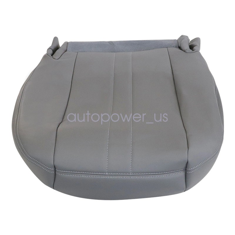 Chevy, GMC Driver Bottom Seat Cover Gray + Foam Cushion