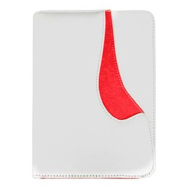 Senior Padfolio with Calculator, Business Portfolio with Lined Notepad, Pen Loop, Personal Organizer for Business Meetings and Travel, Professional Document Holder (Red)