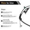 REPAIROCK ABS Wheel Speed Sensor ABS Sensor Anti-Lock Braking System