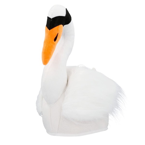 Boland 99907 - Swan Hat with Plush Plush Hat for Costumes for Men and Women Fancy Dress Costume