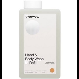 Thank You Buy Thank You Hand and Body Wash Botanical Sweet Orange and Almond Refill 1L Online
