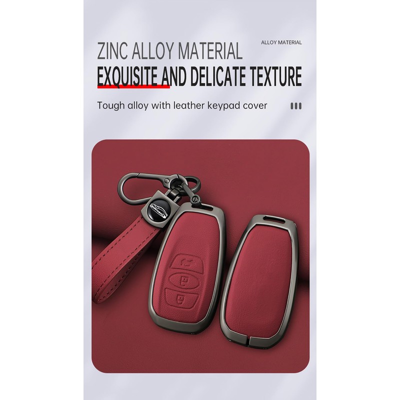 ontto 3 buttons Key Fob Cover Fit for Subaru Ascent