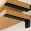 Floating Shelf Bracket 6 Inch of 4 Pack Heavy Duty