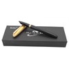 Gullor Fountain Pen with Ink Convertor, Golden Screw-on Cap, Fine