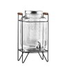Style Setter 210741-GB 2 Gallon Infuser Glass Beverage Dispenser with
