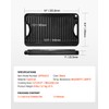 VEVOR Reversible Grill/Griddle, 14x8.5 inch Pre-Seasoned Cast Iron Griddle, Portable