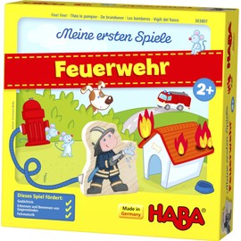 Haba 303807 My First Games – Fire Brigade Exciting Memo Game for 1-4 Players from 2 Years