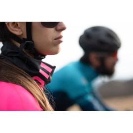 ALE' Identity Tubolarヘッドギア, ブラック-蛍光ピンク, One Size