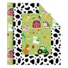 WERNNSAI Farm Animal Wrapping Paper - 1 Roll 17” x