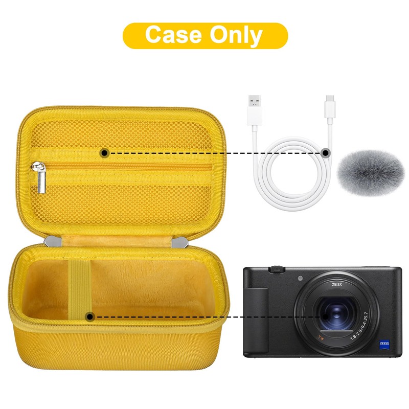 Canboc Carrying Case for Sony ZV-1/ ZV-1F/ ZV-1 II Digital