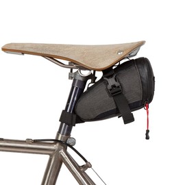 Two Wheel Gear - Commute Seat Pack Small (0.8 L) - Water Resistant with Waterproof Zippers, Under Seat Bag for Bicycle - Perfect for Biking, Commuting, and Touring