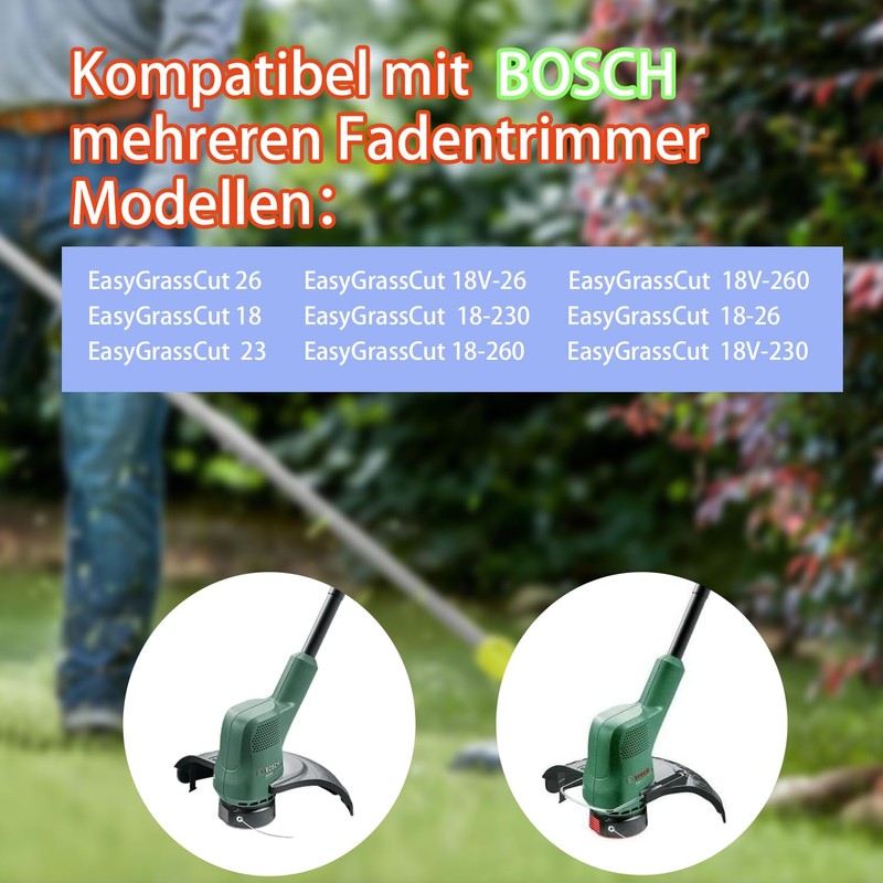 EVENLINKICS Grass trimmer thread spool, for Bosch cordless grass trimmer