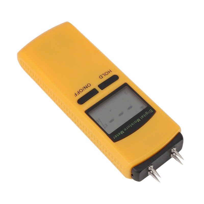 Wood Moisture Meter Portable Digital Damp Detector LCD Display Moisture