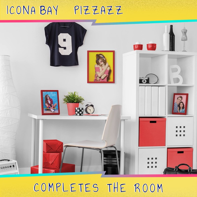 Icona Bay 8x10 Picture Frame, Red Colored Solid Wood Scandinavian
