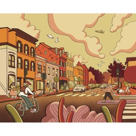 500 Piece Jigsaw Puzzle – Georgetown – Washington, D.C. – 15.8 x 19.7 inches – Premium Quality Printed Cardboard – Numbered Pieces – Suitable for Ages 14+