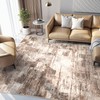Abstract Living Room Rug 9x12 - Modern Washable Soft Thin