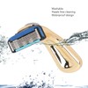 Men Manual Razor Six Blades Waterproof Precise Portable Removable Quick